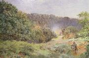 Alfred William Hunt,RWS Finchale Priory (mk46) oil painting